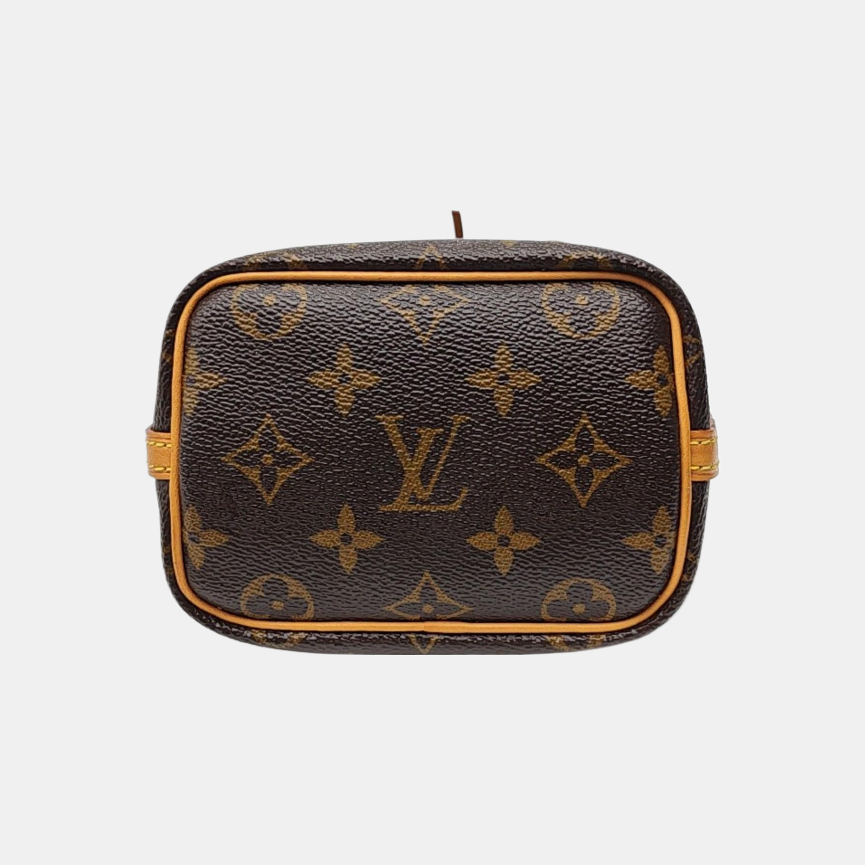NÉONOÉ Nano Monogram Coated Canvas Brown