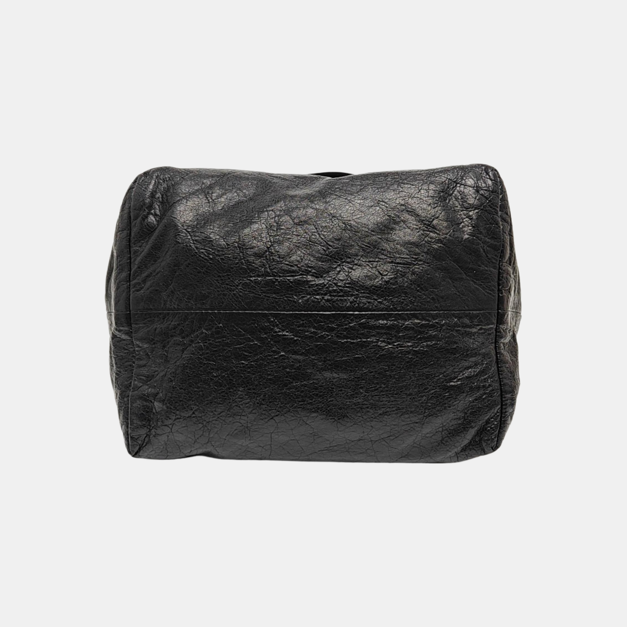 Calfskin Shoulder Bag Black