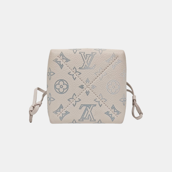 BELLA Monogram Calfskin Gray