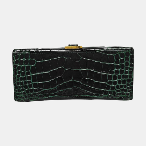 Hourglass S Calfskin Green
