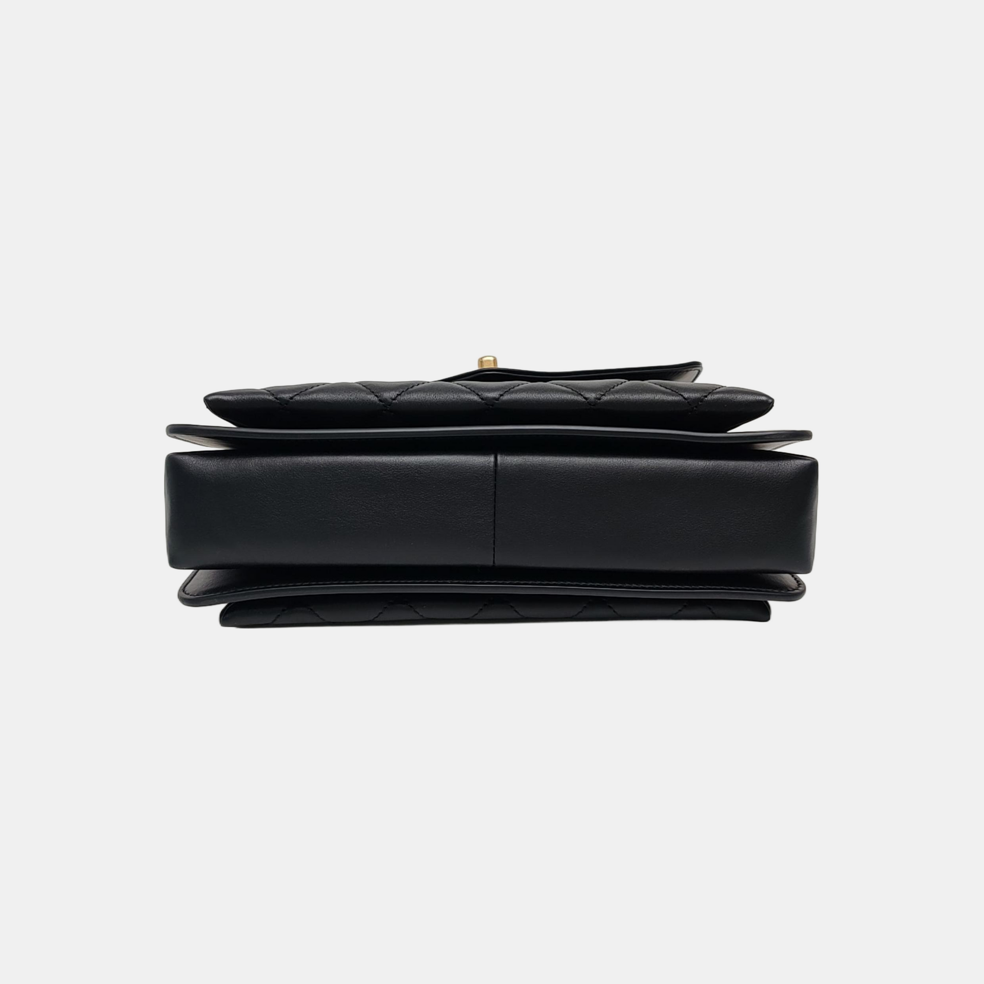 Quilted Calfskin Black