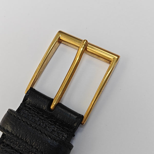 Leather Belt Black