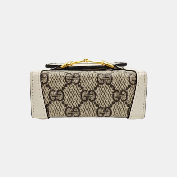 Horsebit 1955 Mini Coated Canvas Beige