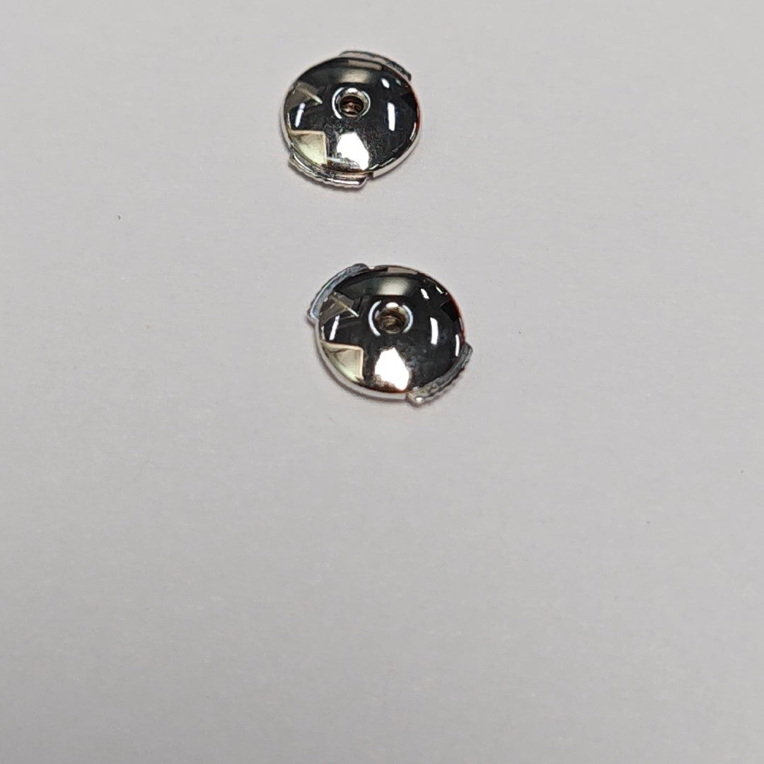 CARTIER D'AMOUR 18k White Gold Silver Stud Earrings