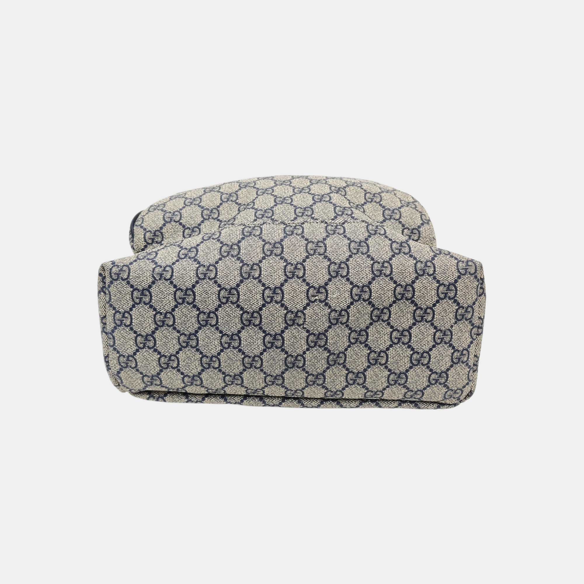 Monogram Coated Canvas Backpack Black
