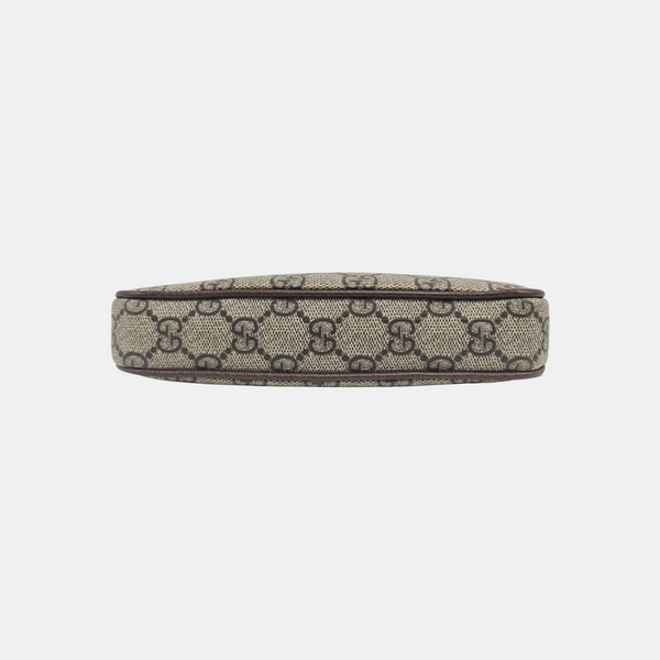 Ophidia Mini Monogram Coated Canvas Beige
