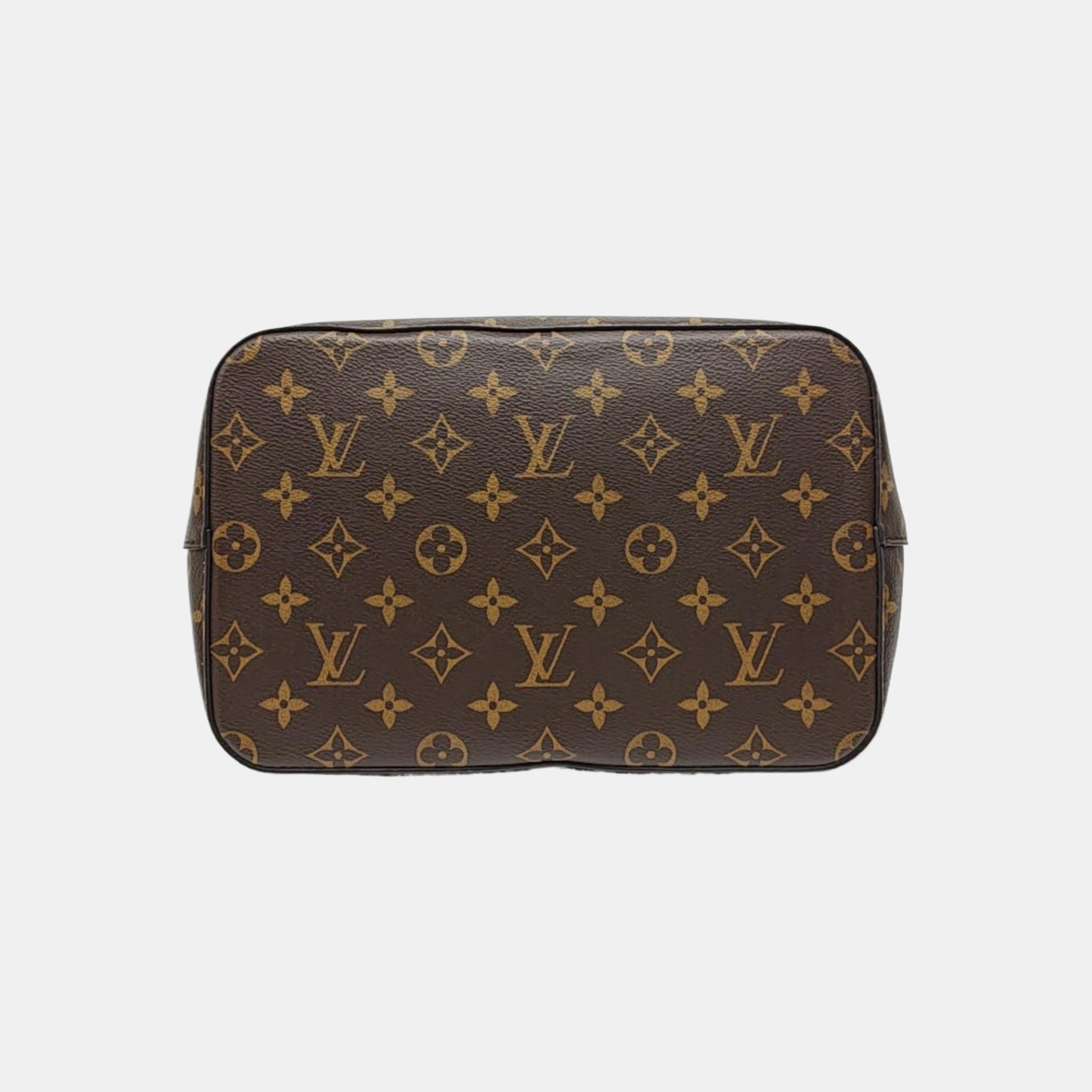 NÉONOÉ MM Monogram Coated Canvas Brown