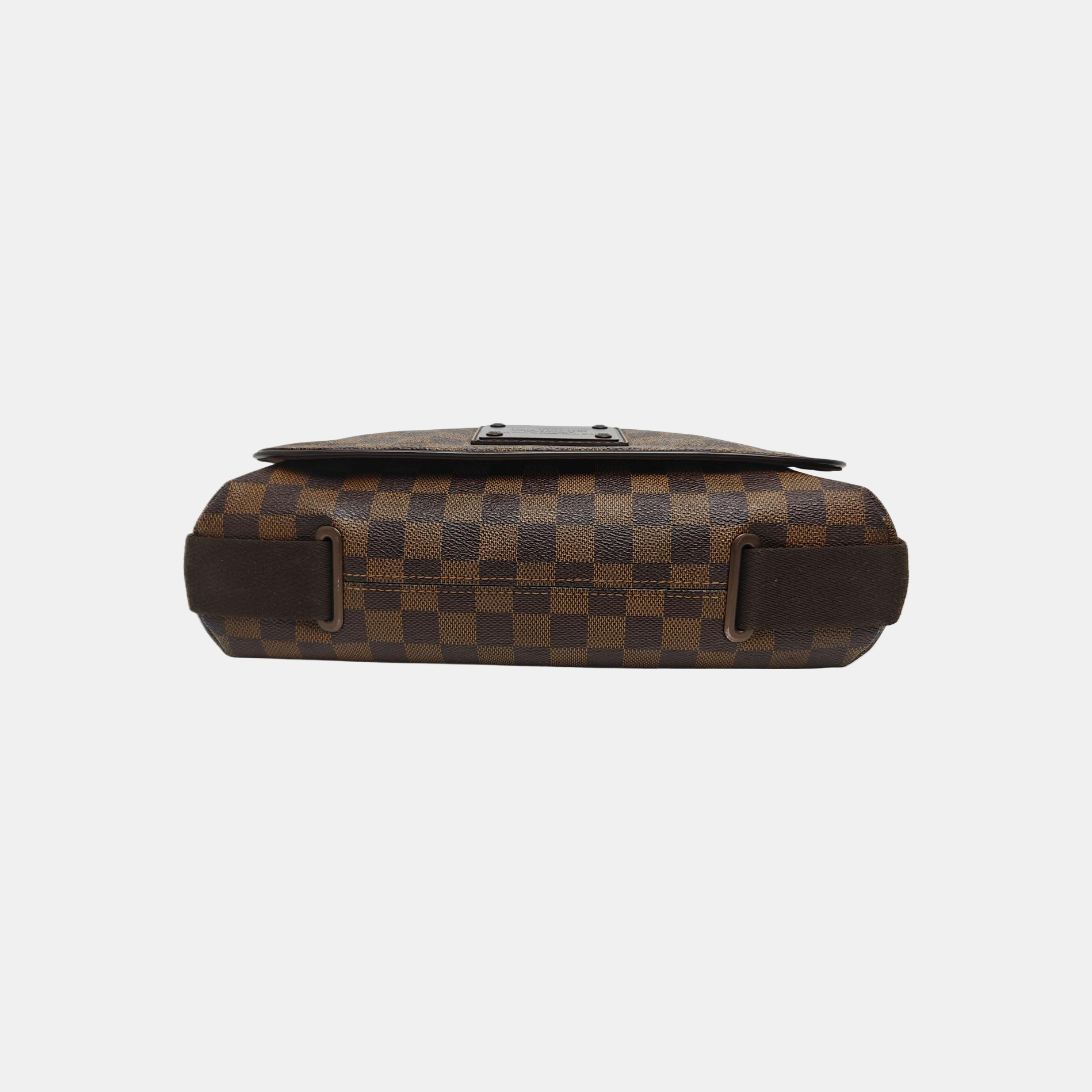 BROOKLYN Damier Ebene Coated Canvas Brown