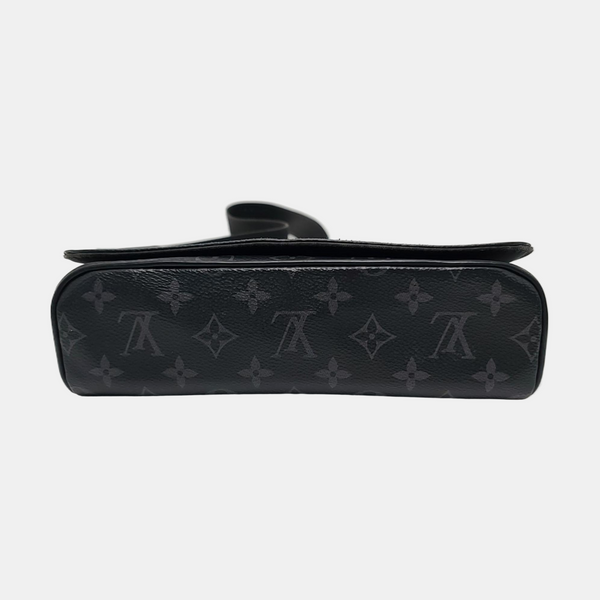 DISTRICT PM Monogram Coated Canvas Gray