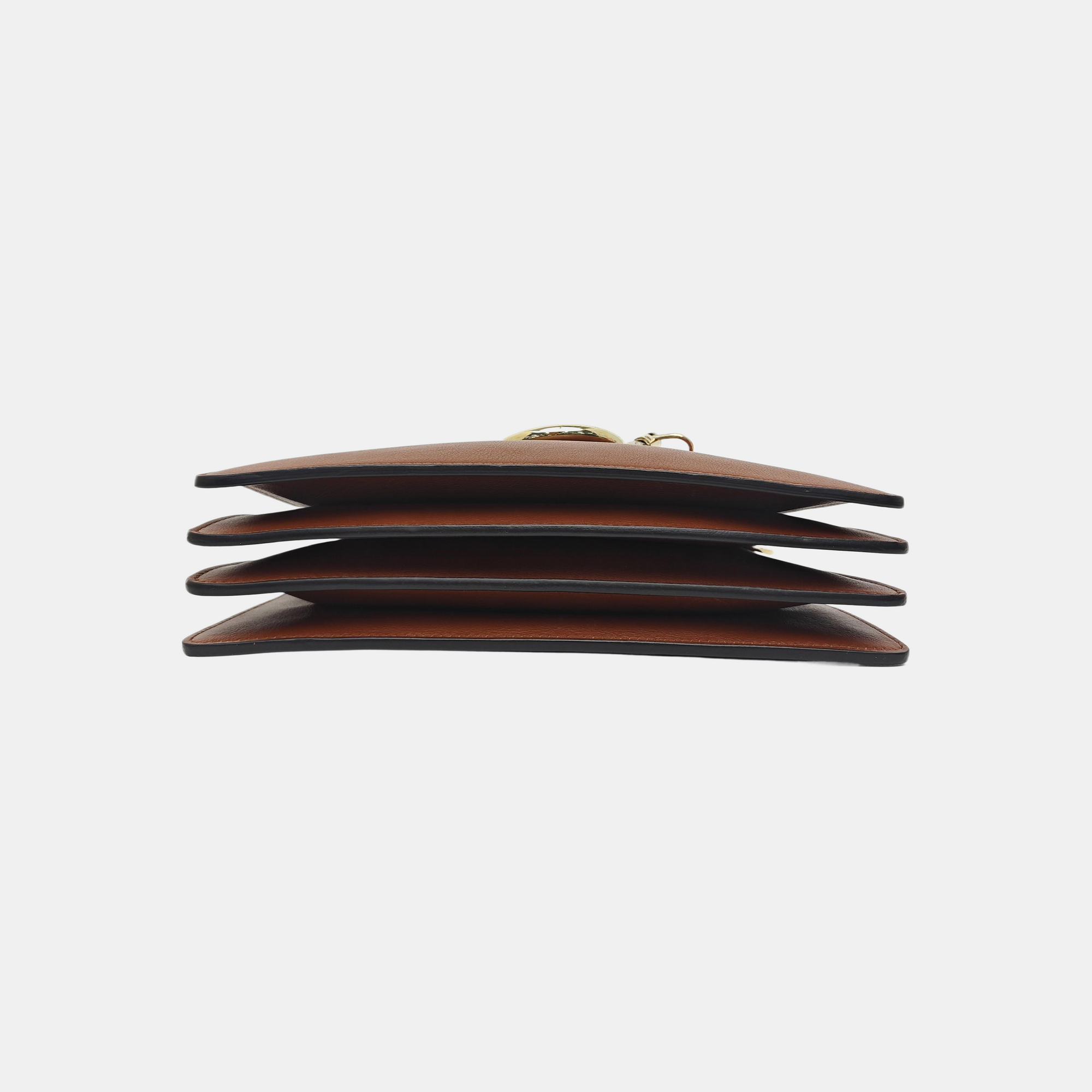 Faye Small Calfskin Brown