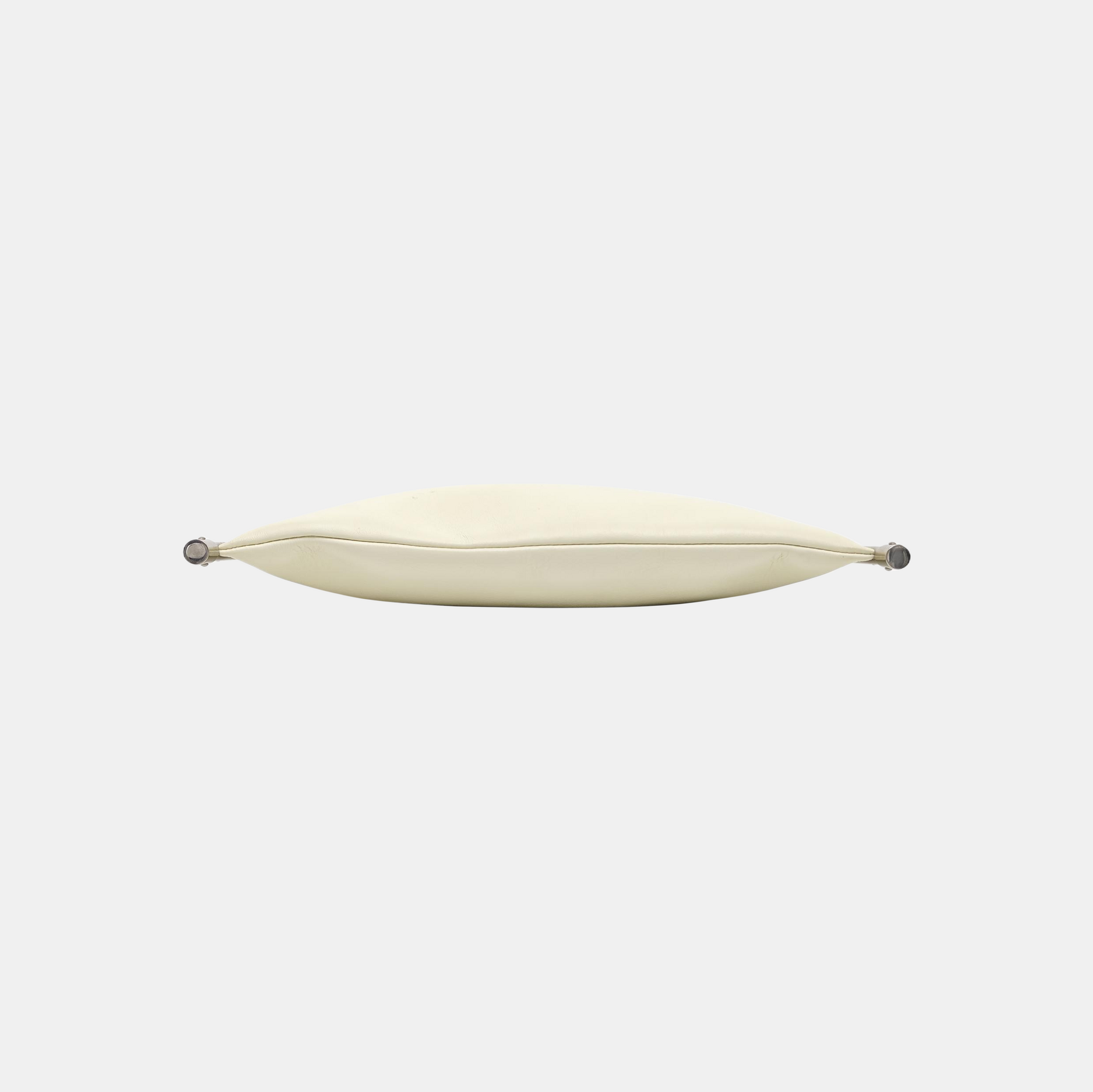 Roy Medium Calfskin White
