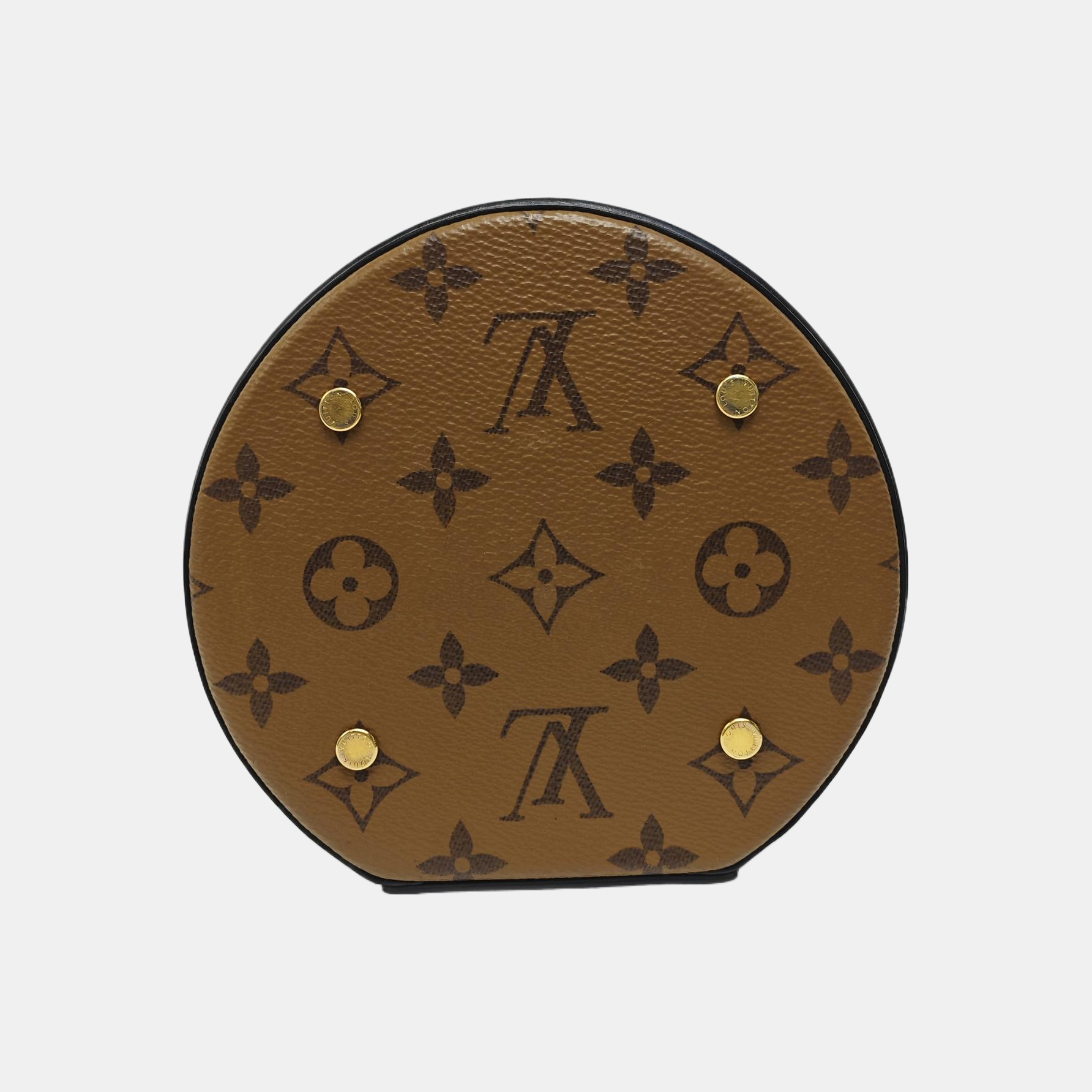 CANNES PM Monogram Coated Canvas Brown