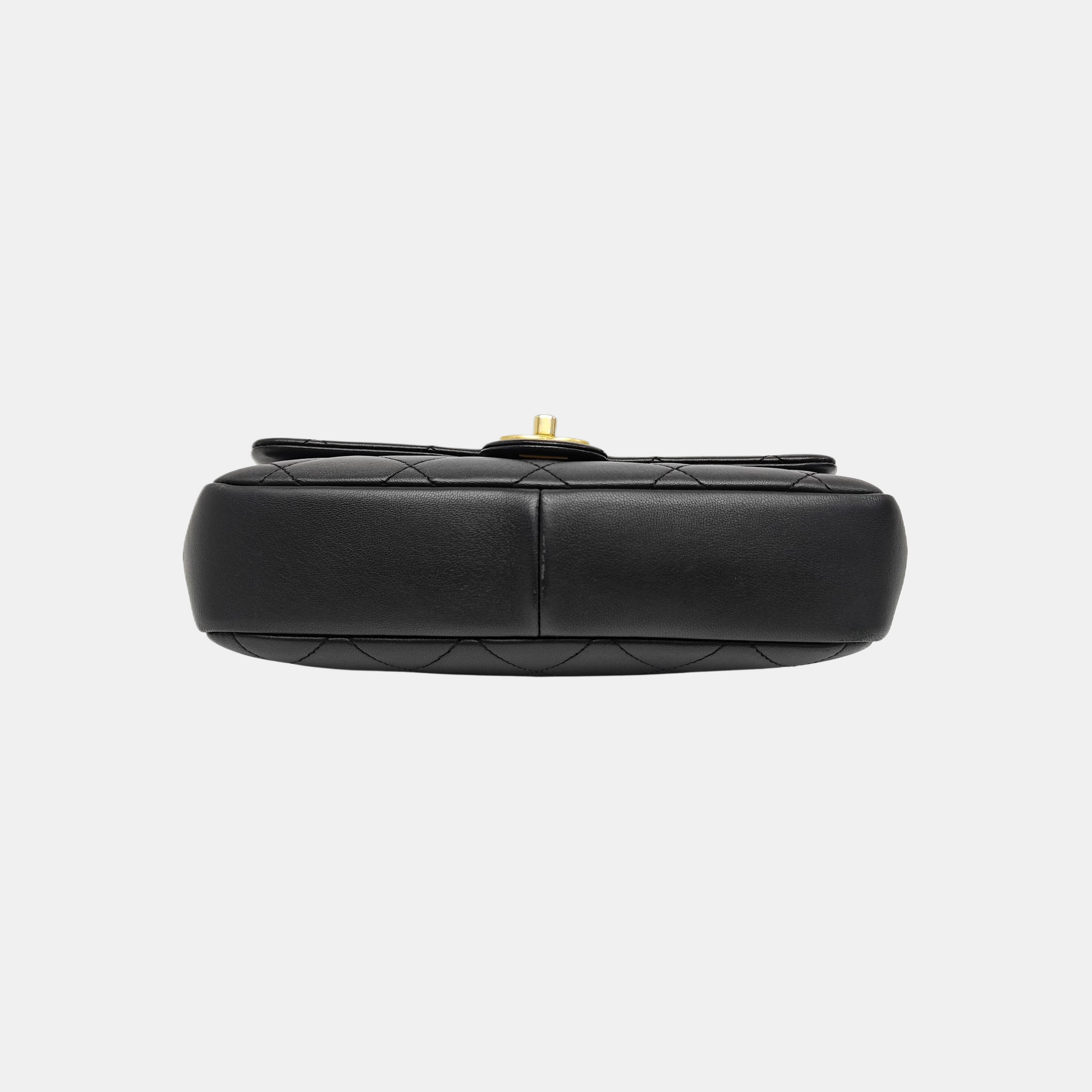 IN THE LOOP Quilted Lambskin Black