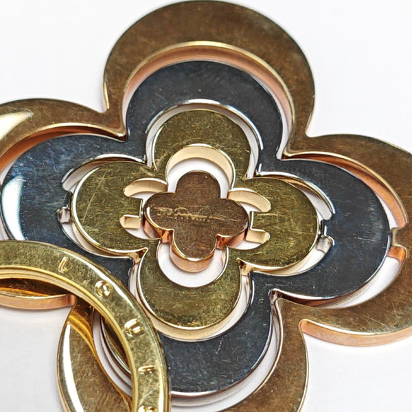 Metal Bag Charm Gold