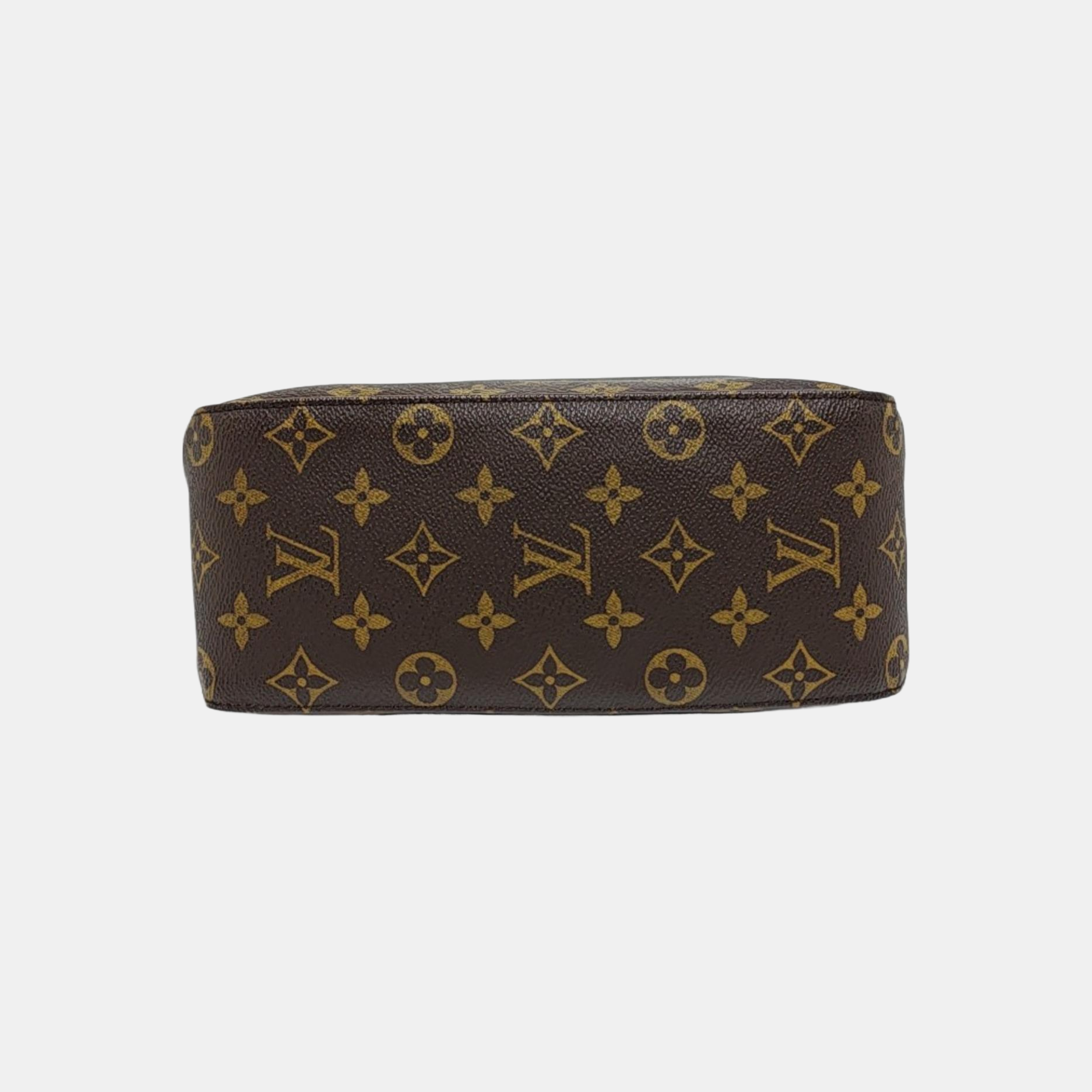 LOOPING MM Monogram Coated Canvas Brown