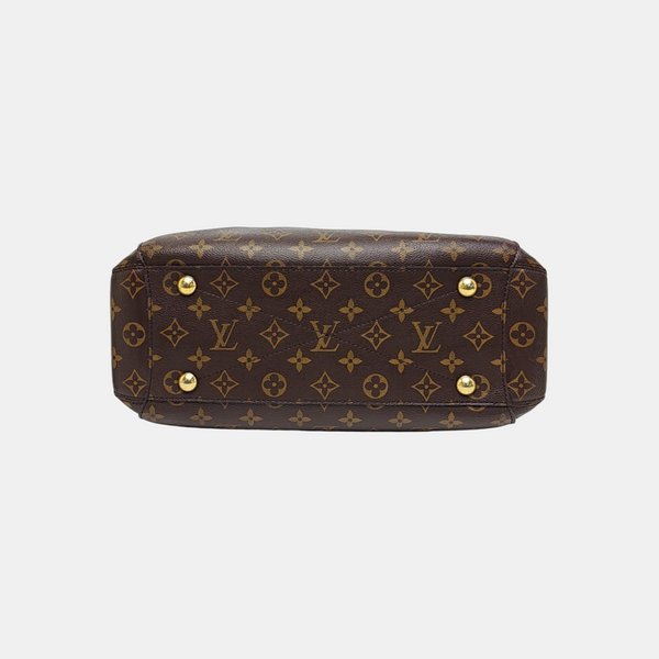 MONTAIGNE Monogram Coated Canvas Brown