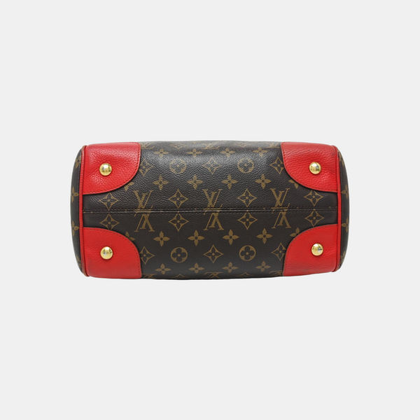 ESTRELA Monogram Coated Canvas Brown