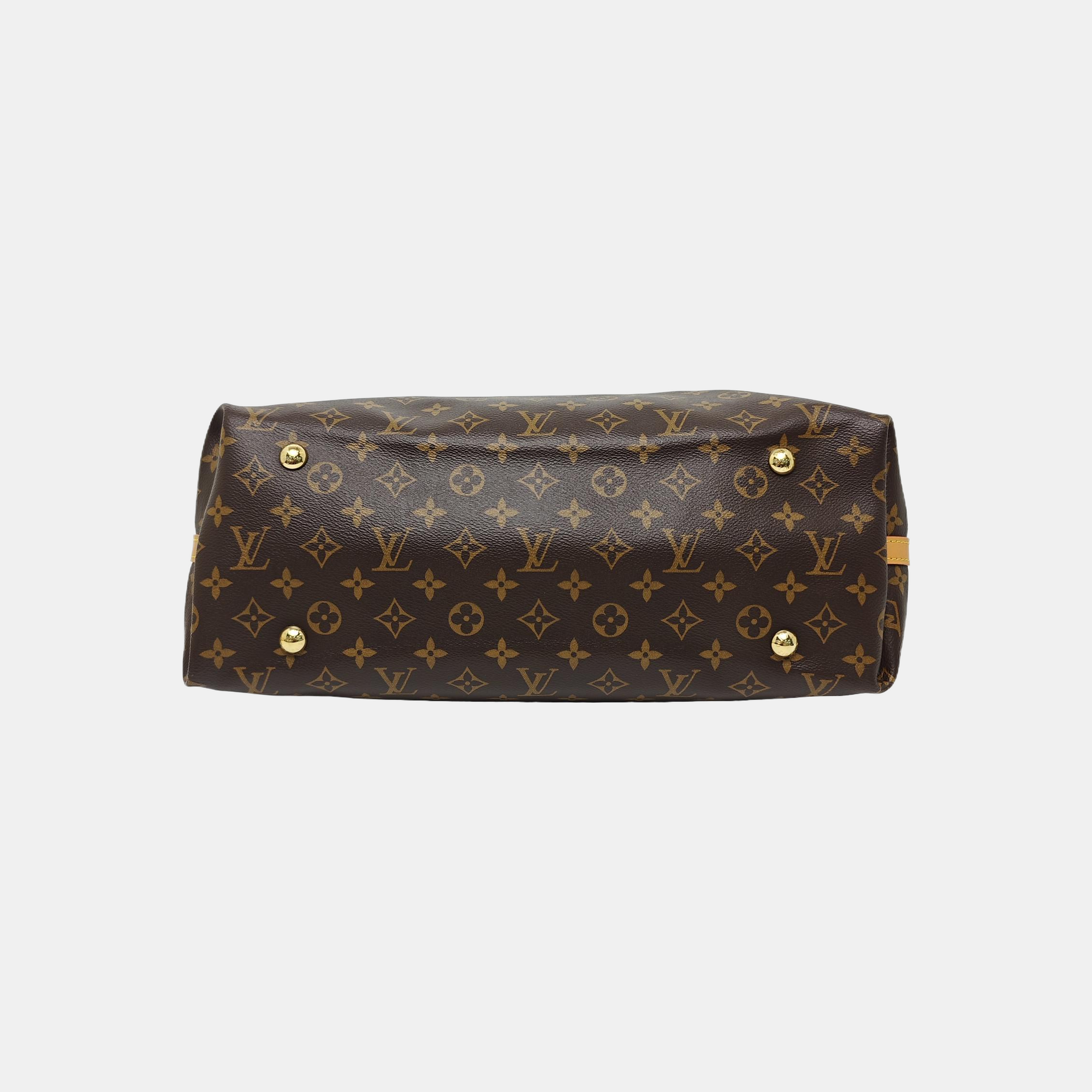 CARRYALL MM Monogram Coated Canvas Brown