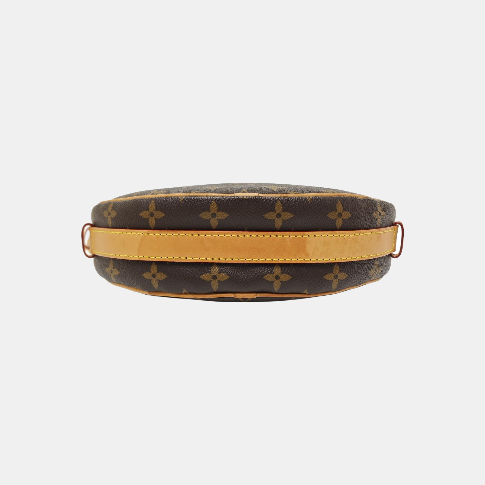 CROISSANT Monogram Coated Canvas Brown