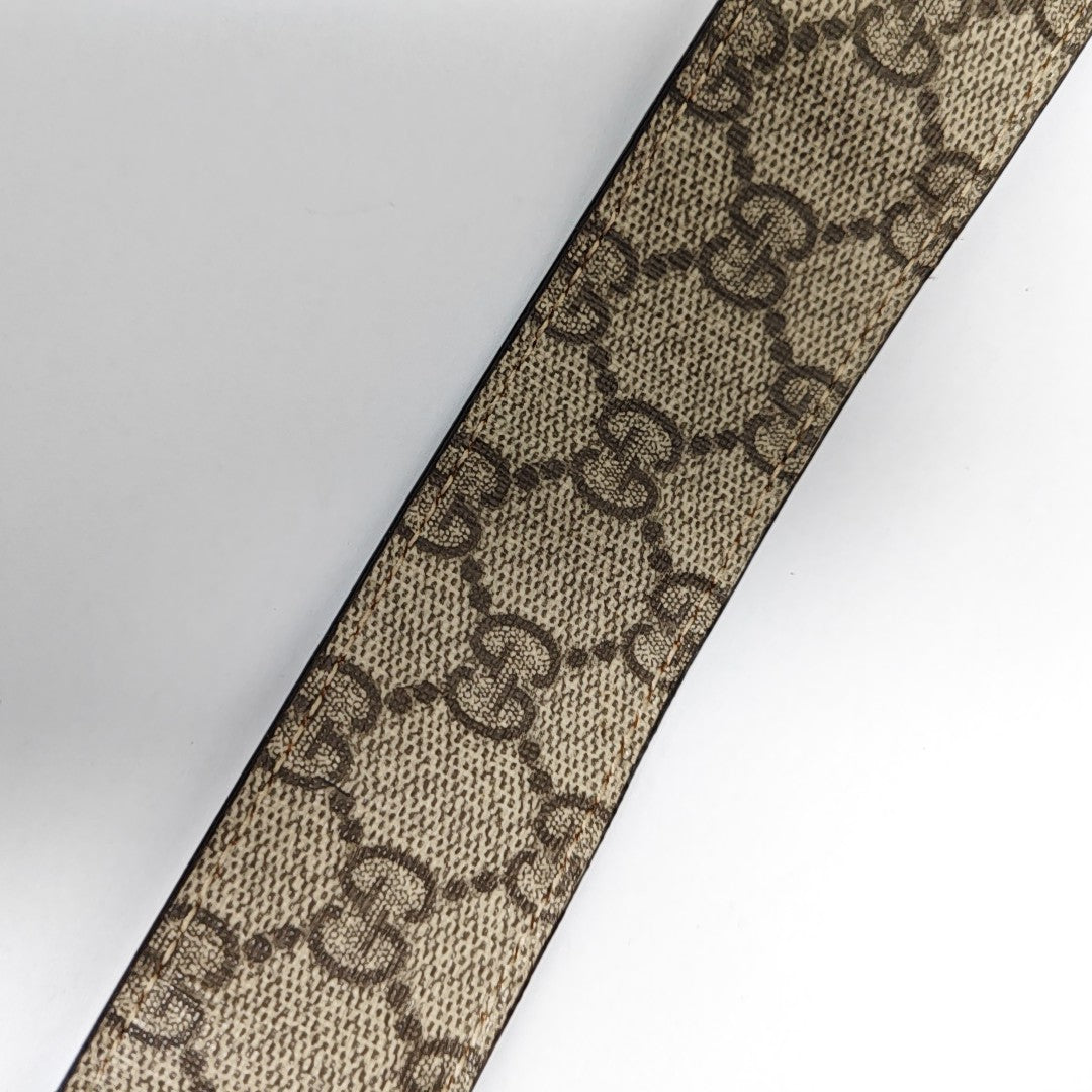 Leather Belt Beige