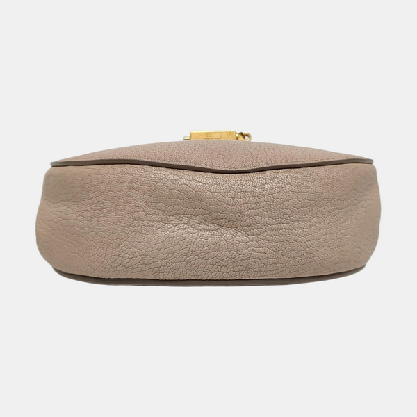 Authenticated pre-owned  Drew Mini Calfskin Beige - Shoulder Bag at Looply