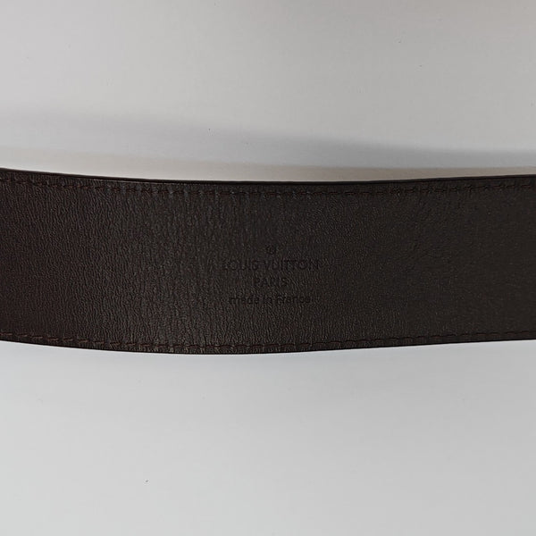 Coated Canvas Belt Brown