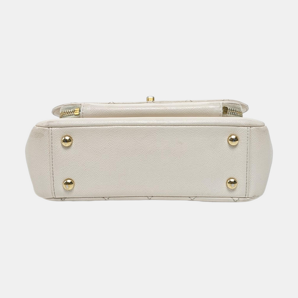 Grained Calfskin White
