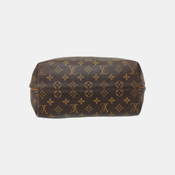 TURENNE MM Monogram Coated Canvas Brown