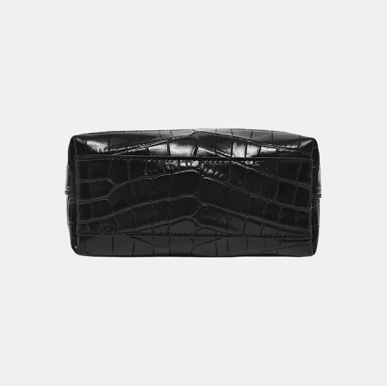 Calfskin Shoulder Bag Black