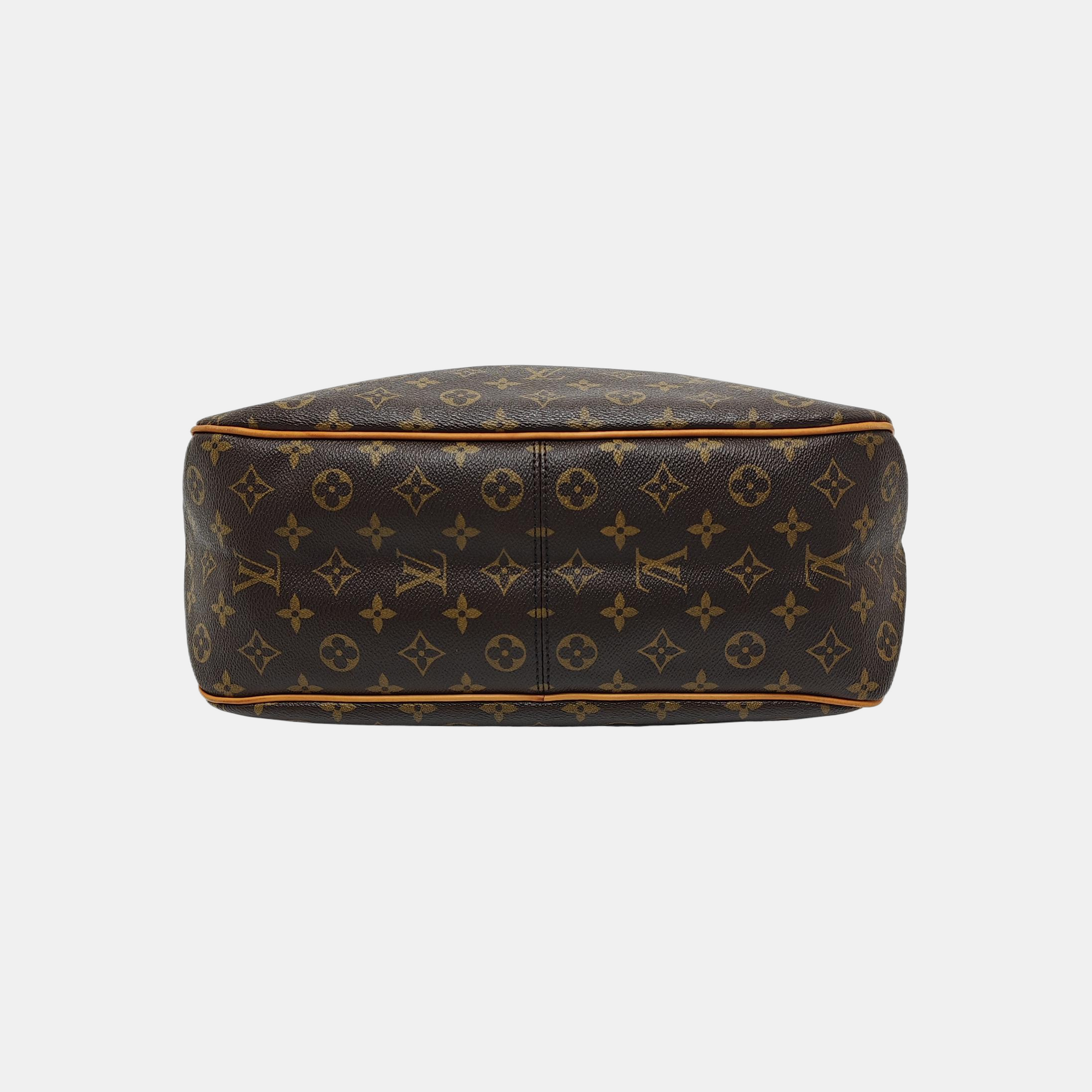 DELIGHTFUL Monogram Coated Canvas Brown