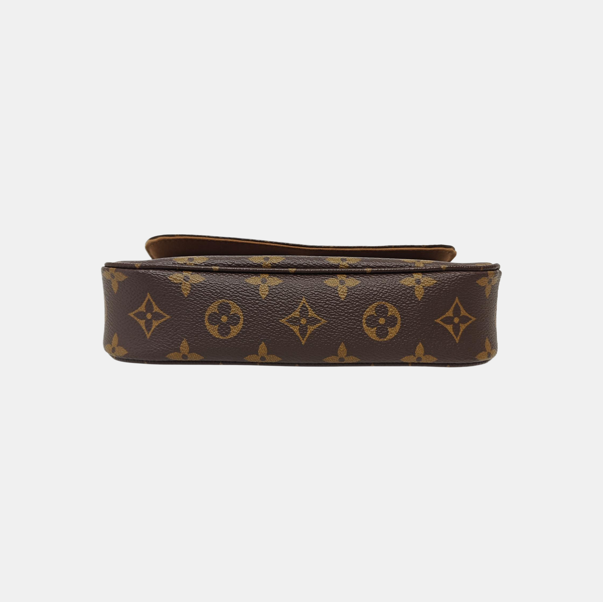 IVY Monogram Coated Canvas Brown