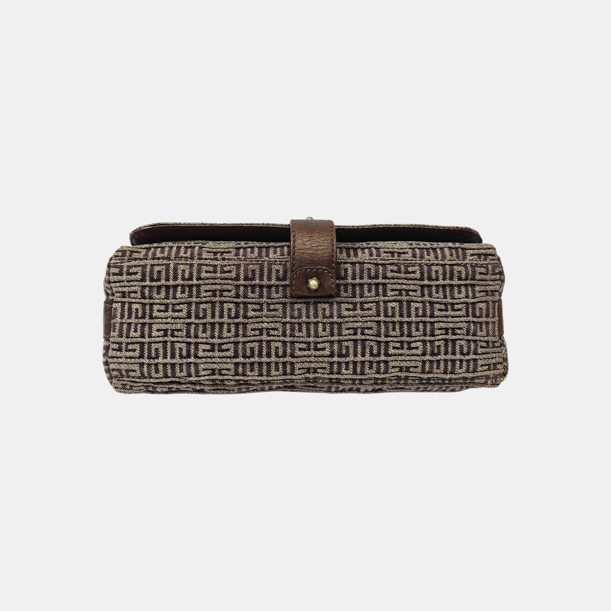 Canvas Shoulder Bag Brown