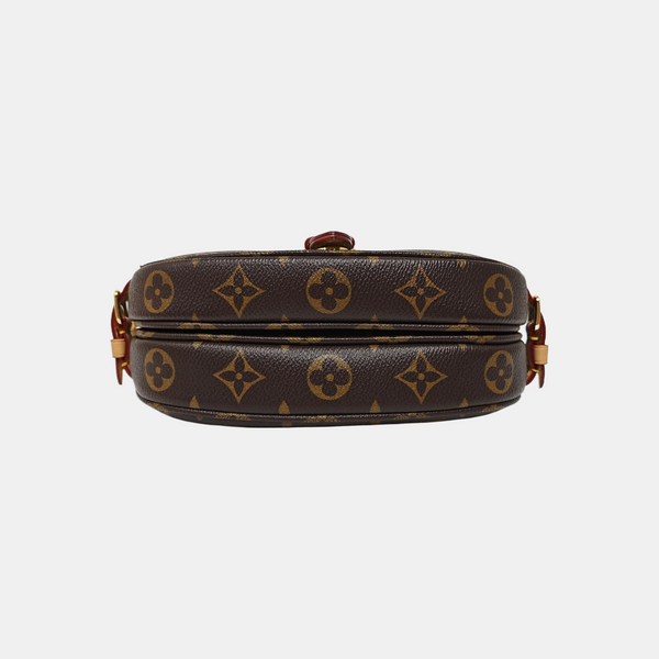 SAUMUR BB Monogram Coated Canvas Brown