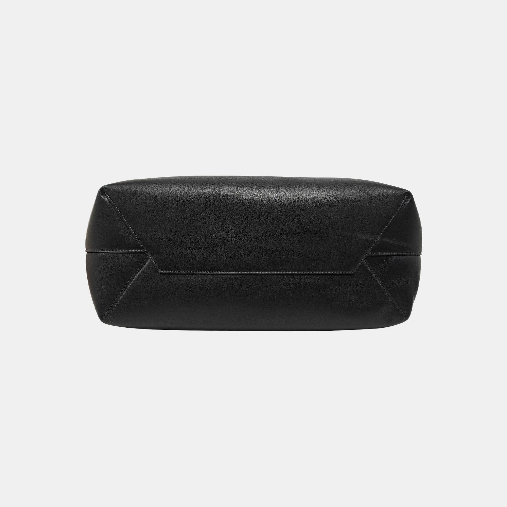 Calfskin Tote Bag Large Black