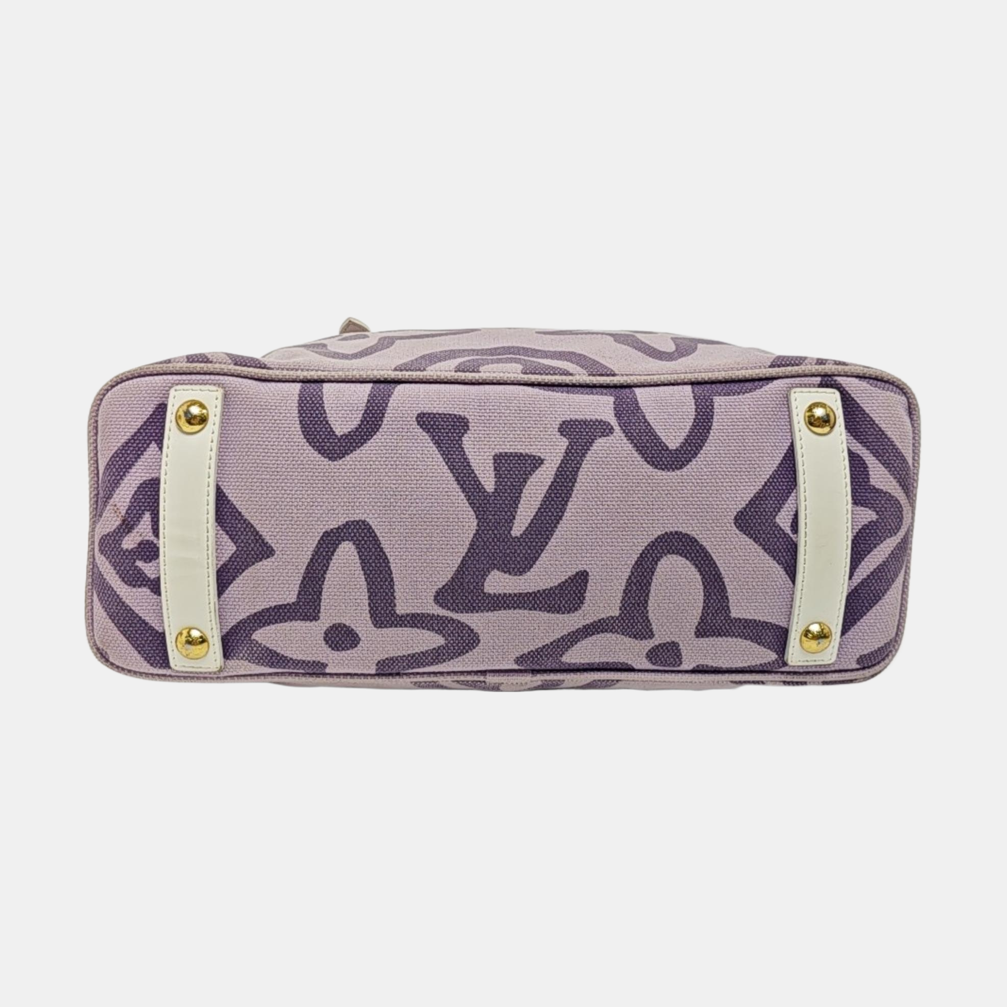 TAHITIENNE CABAS MM Monogram Canvas Purple