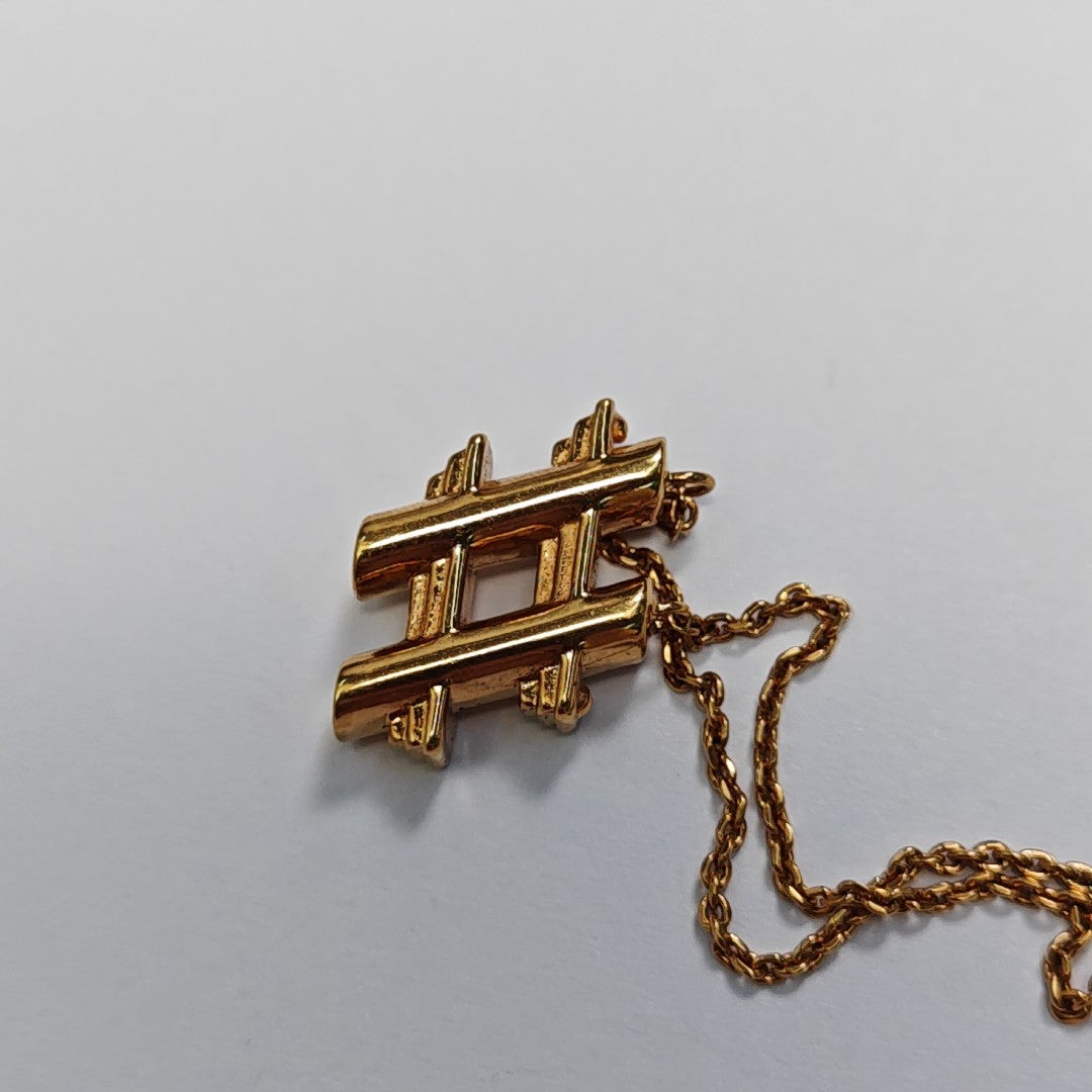 Metal Rose Gold Necklace