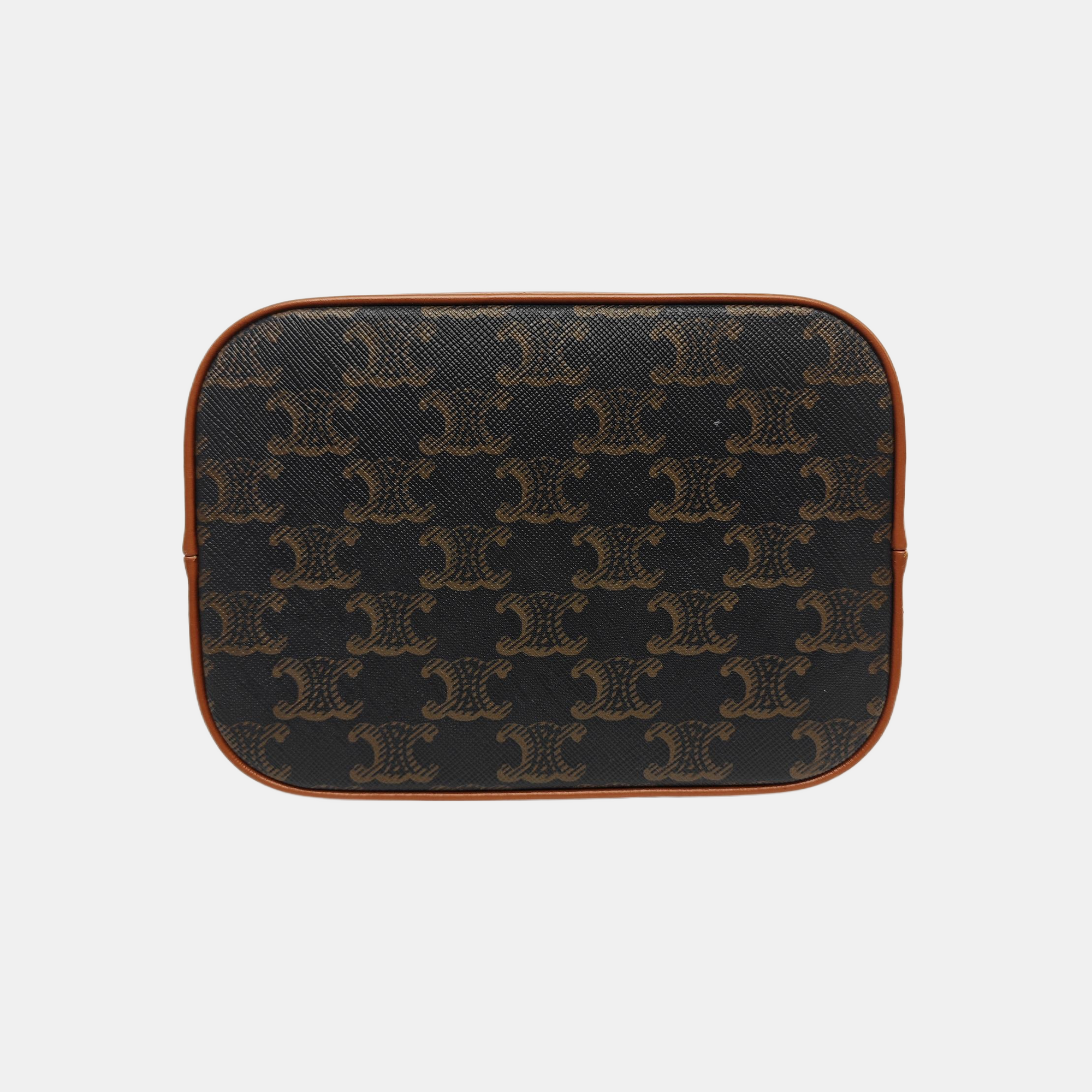 TRIOMPHE CANVAS Small Coated Canvas Brown