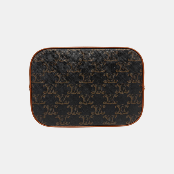 TRIOMPHE CANVAS Small Coated Canvas Brown