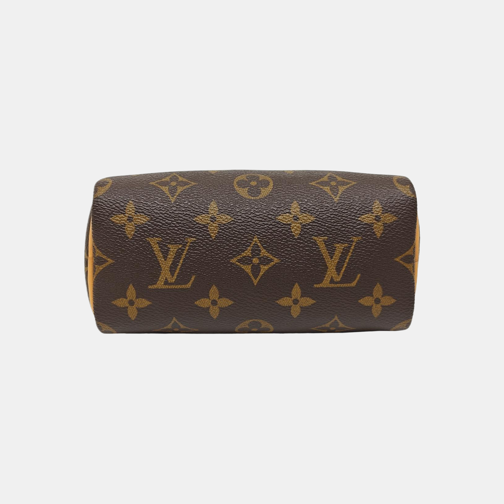 SPEEDY Nano Monogram Coated Canvas Brown