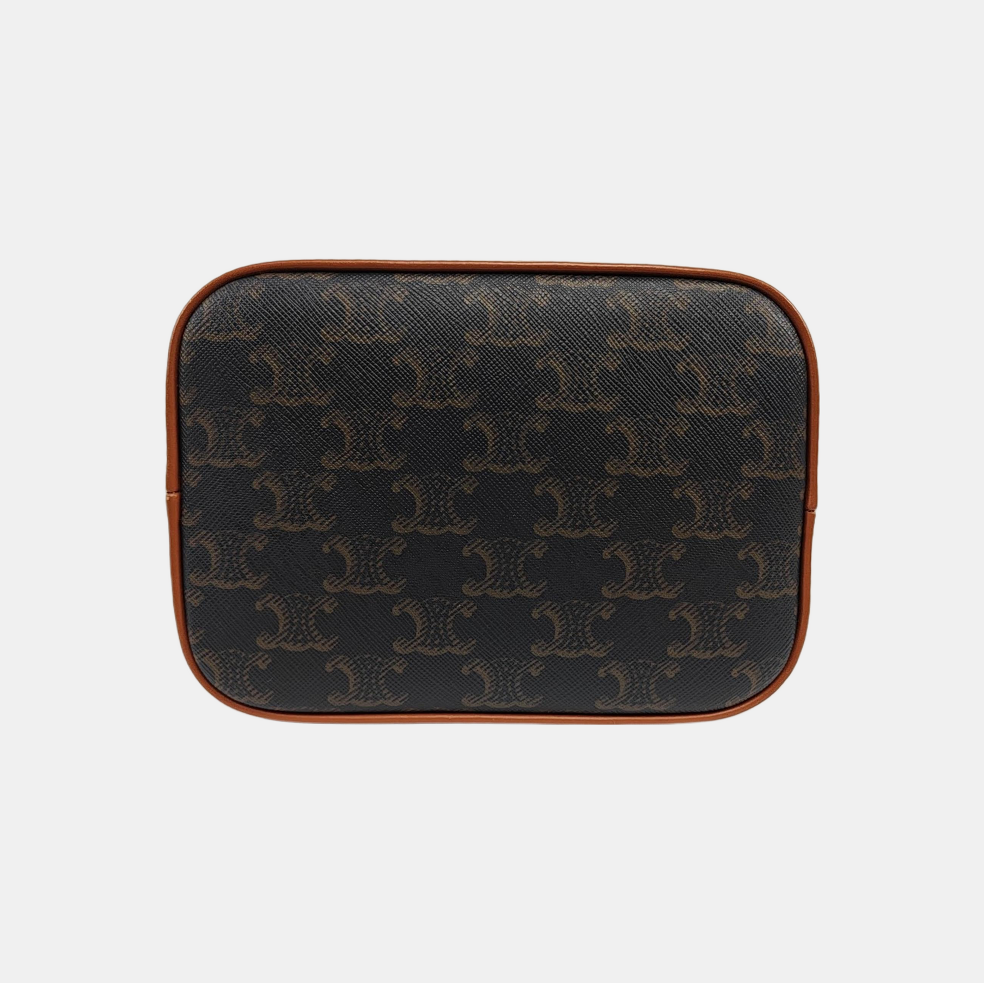 TRIOMPHE CANVAS Small Coated Canvas Brown
