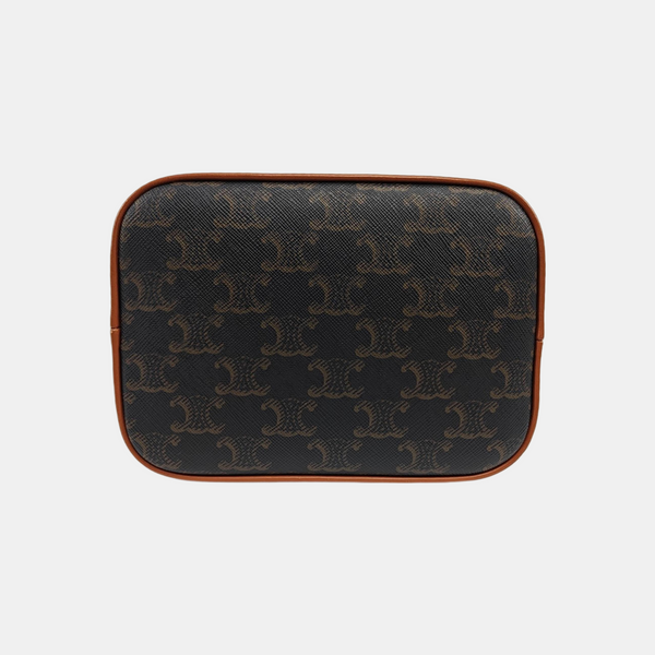 TRIOMPHE CANVAS Small Coated Canvas Brown