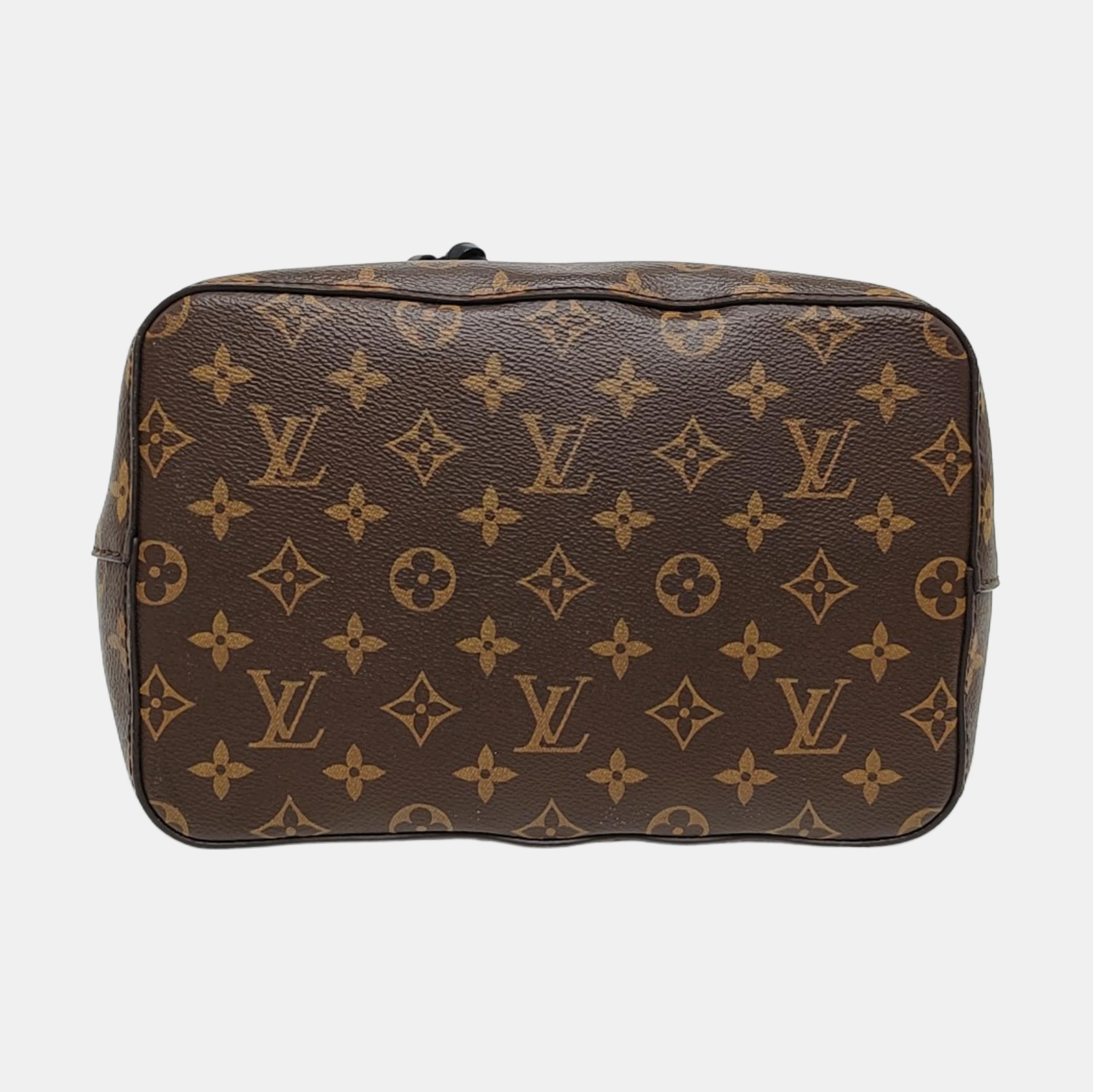 NÉONOÉ MM Monogram Coated Canvas Brown
