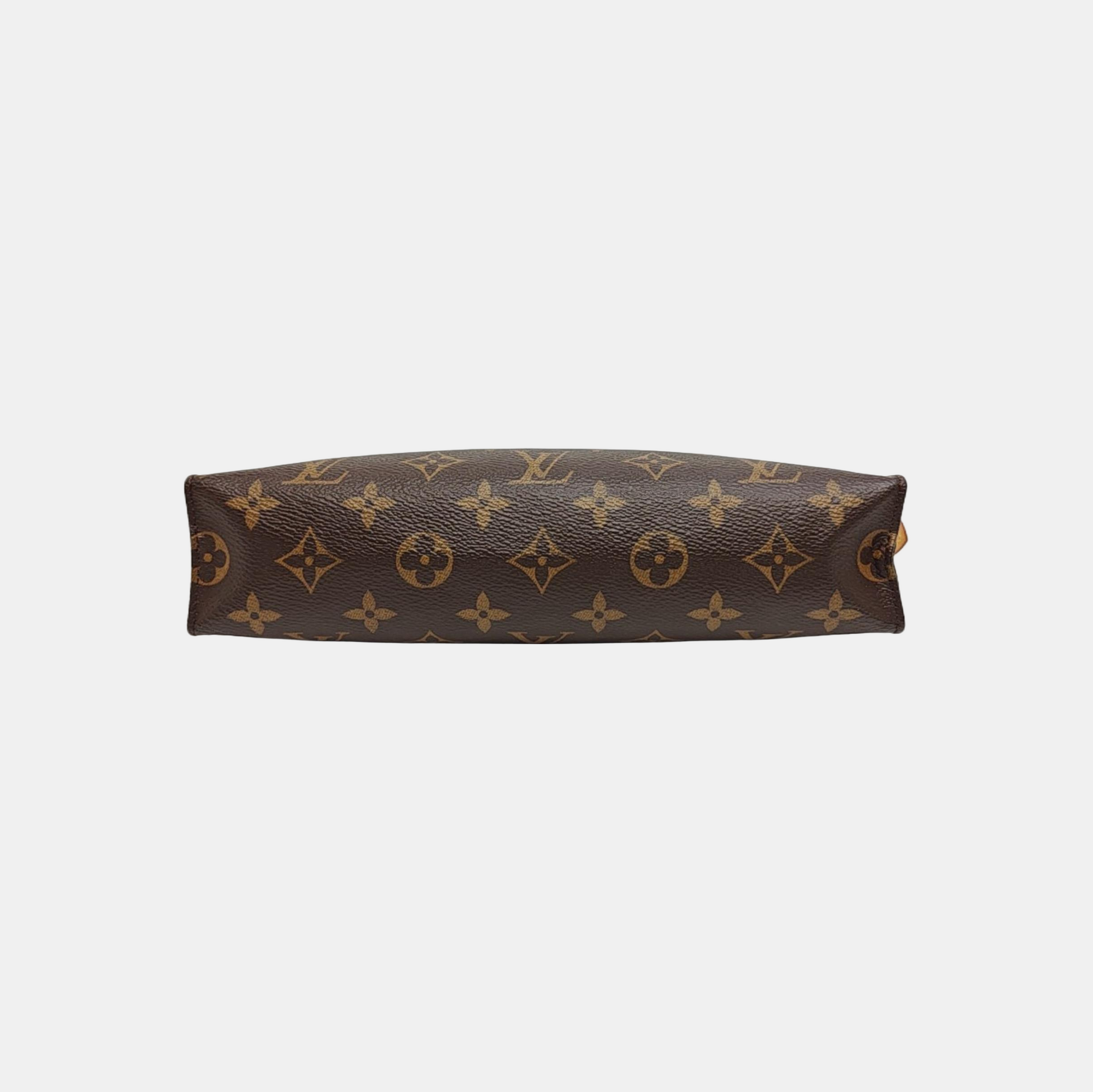 TOILET POCKET 26 Monogram Coated Canvas Brown