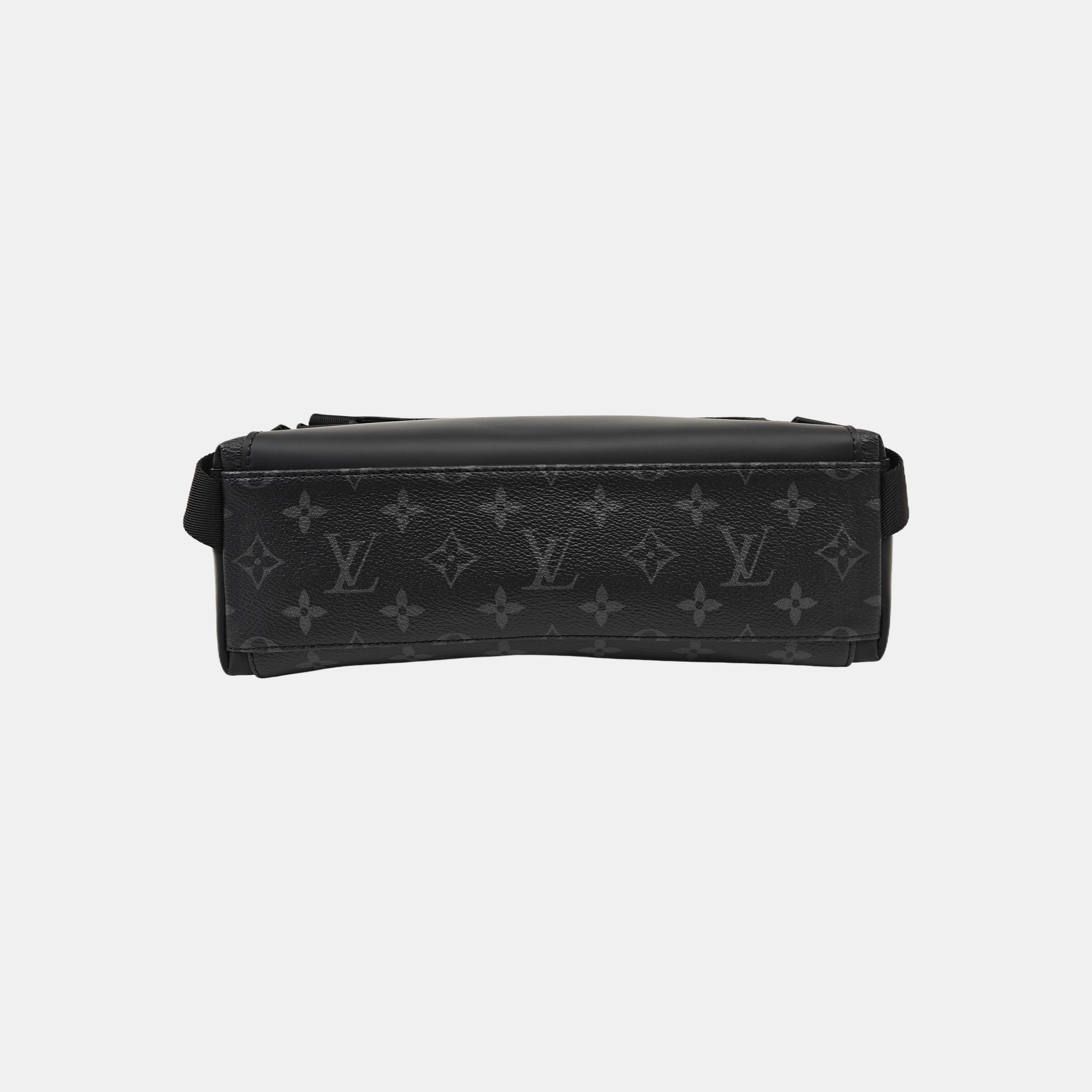VOYAGER PM Monogram Coated Canvas Black