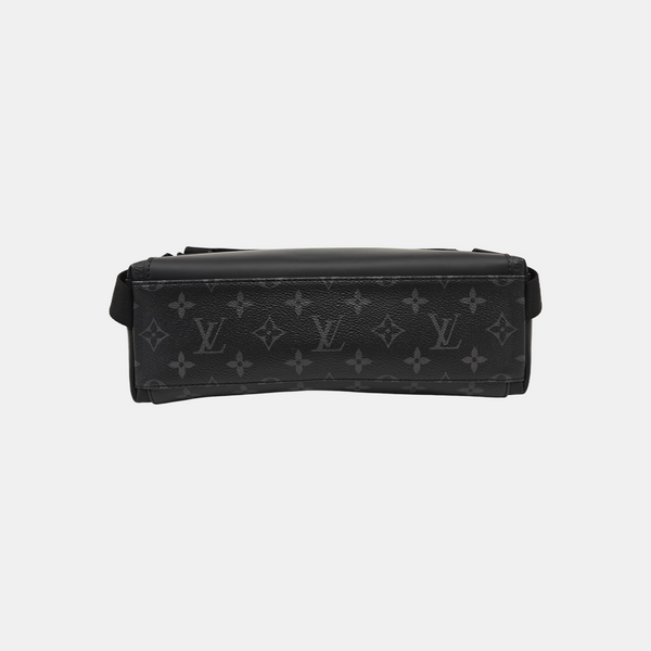 VOYAGER PM Monogram Coated Canvas Black
