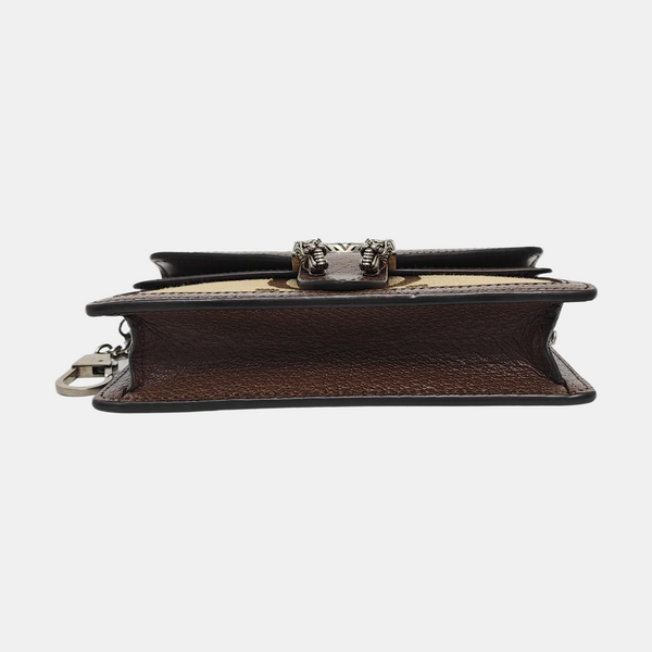 Dionysus Super Mini Monogram Canvas Beige