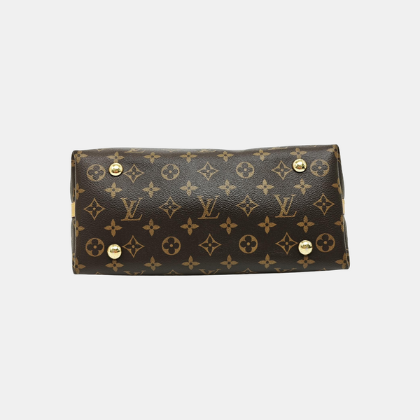 CARRYALL PM Monogram Coated Canvas Brown