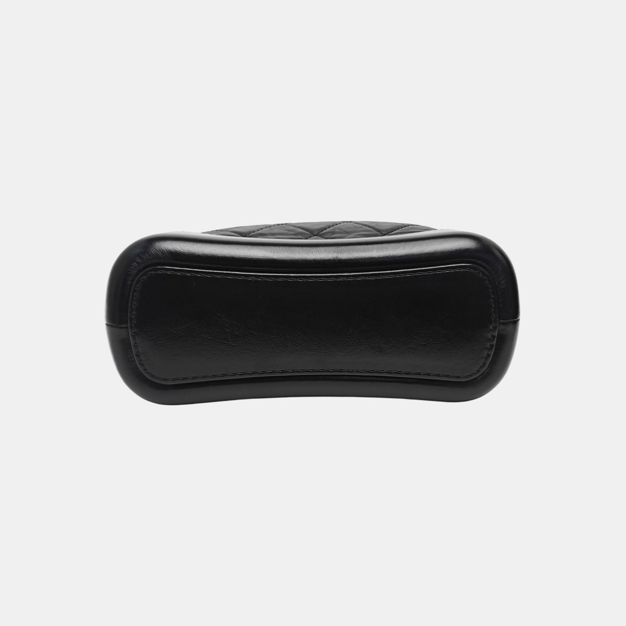 GABRIELLE Small Quilted Calfskin Black