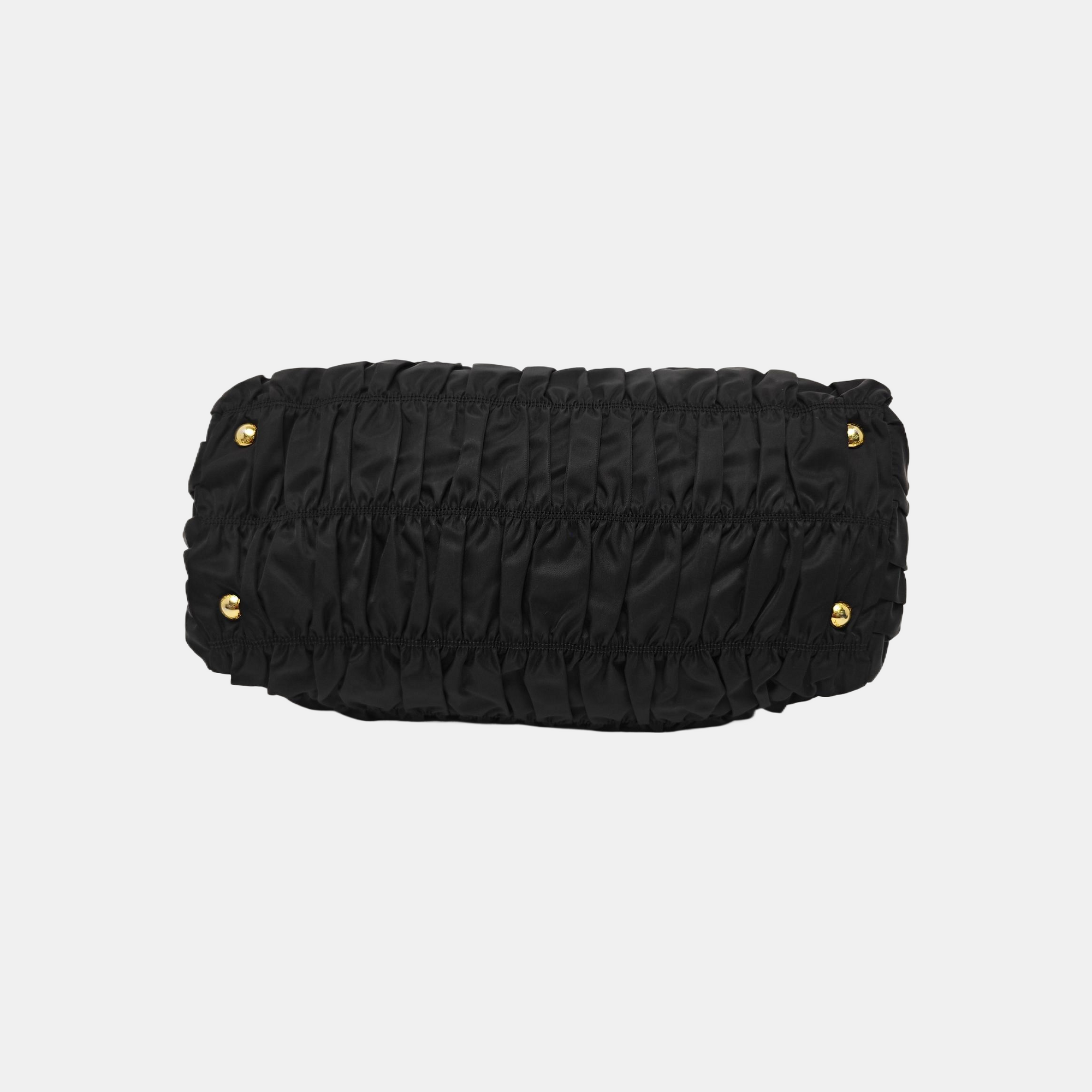 Nylon Tote Bag Black