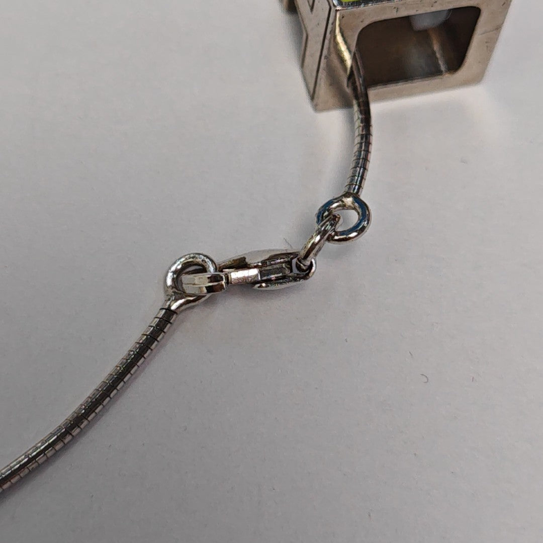 Cage D'h 925 Sterling Silver Necklace